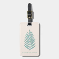 Minimalist Blue Botanical Personalised Stylish