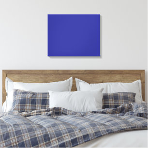Minimalist Blue Canvas Calm Modern Wall Art