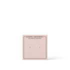Minimalist Blush Pink Earring Display Card