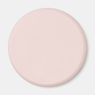 Minimalist blush pink solid plain elegant chic magnet