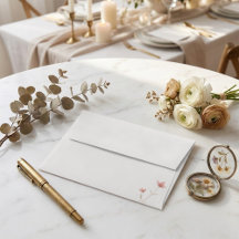 Minimalist Blush Pink Wildflower Romantic Wedding 