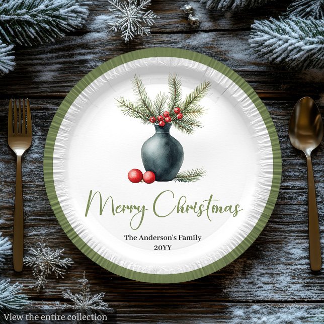Minimalist Boho Christmas Bouquet in Earthy Plate (Minimalist Boho Christmas Bouquet in Earthy Plate

)