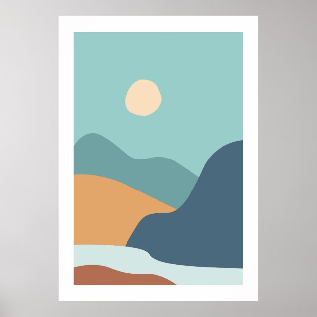  Minimalist boho poster (Front)