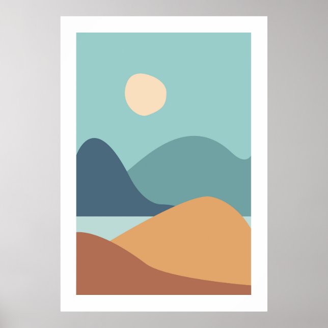  Minimalist boho poster (Front)