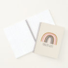 Minimalist Boho Rainbow Drawing Personalised