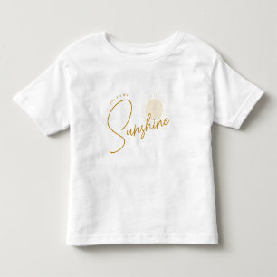 Minimalist Boho Sunshine Baby T-Shirt