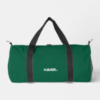 Minimalist bold custom text green