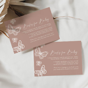 Minimalist Books for Baby Card 