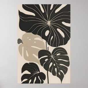 Minimalist Botanical Art Boho Floral Decor