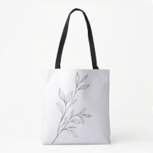 Minimalist Botanical Black Line Art