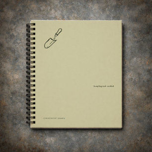 Minimalist Botanical Garden Reader Gift Notebook
