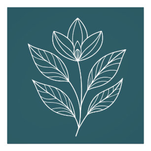 Minimalist botanical Wall Art