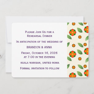 Minimalist Botanical with Orange Blossom