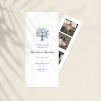 Minimalist Bridal Bouquet Sketch Bookmark Holder