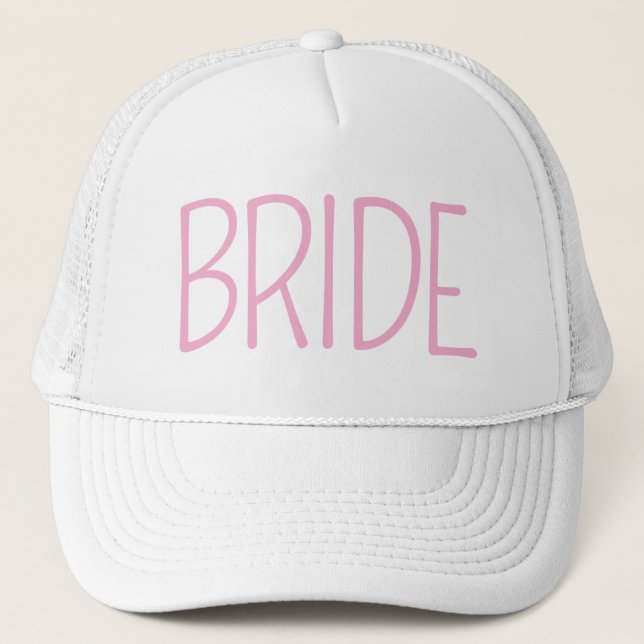Minimalist Bride Hat (Front)