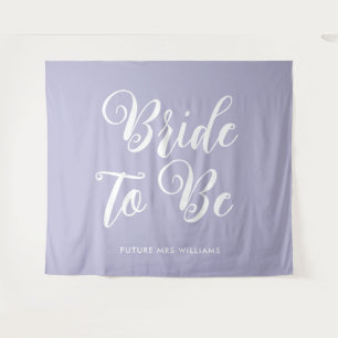 minimalist bride to be Bridal Shower Backdrop Tapestry