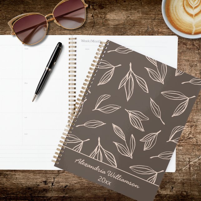 Minimalist Brown Foliage  Planner (Creator Uploaded)