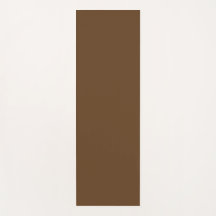 Minimalist Brown Yoga Mat
