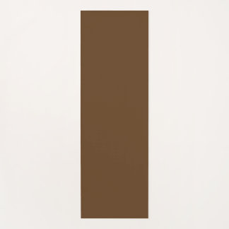 Minimalist Brown Yoga Mat