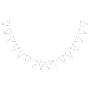 Minimalist Bunting Banner Triangle Garland Decor