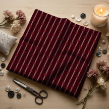 Minimalist Burgundy Geometric Dots and Stripes