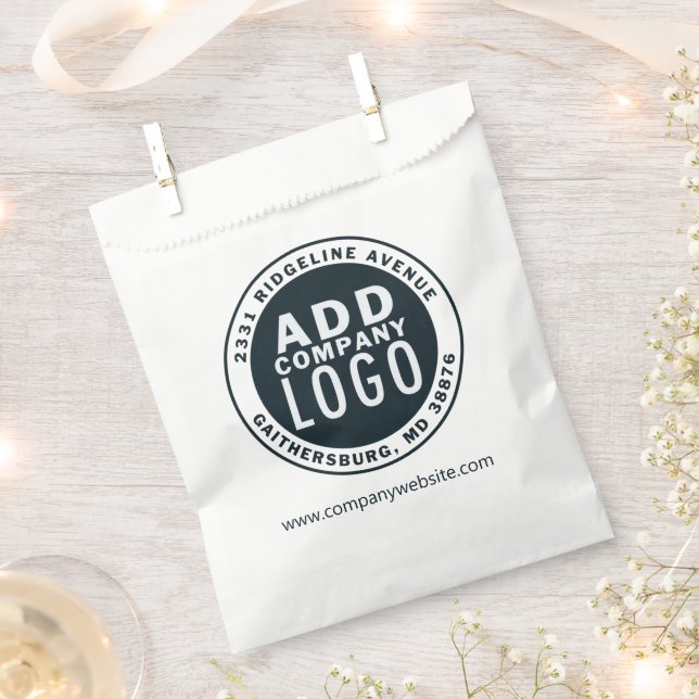 Minimalist Business Brand Logo  Favour Bags (Clipped)
