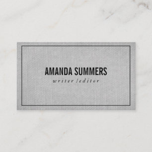 Minimalist Business Card