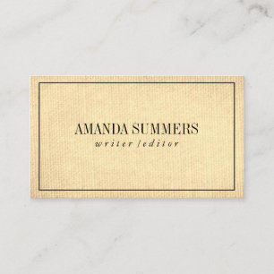 Minimalist Business Card
