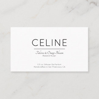 Minimalist Business Card Business Card Template