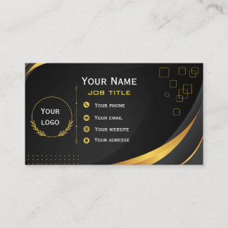 Minimalist Business Card Template - Modern Design