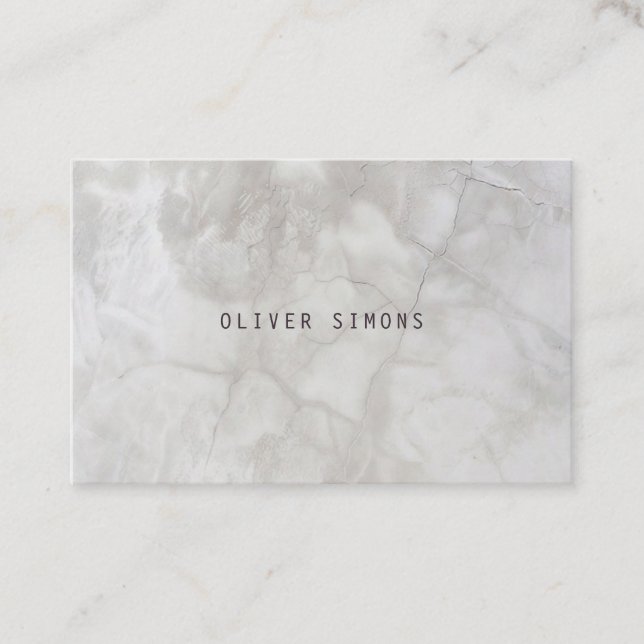 Minimalist Business Cards (Front)