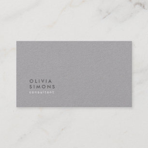 Minimalist Business Cards