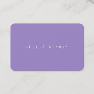 Minimalist Business Cards
