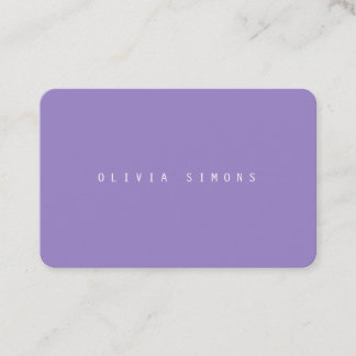Minimalist Business Cards