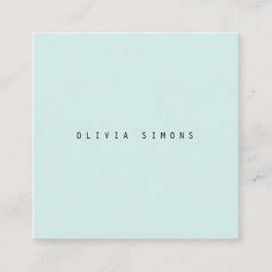 Minimalist Business Cards