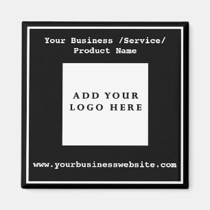 Minimalist Business Corporate Logo Promotional Magnet