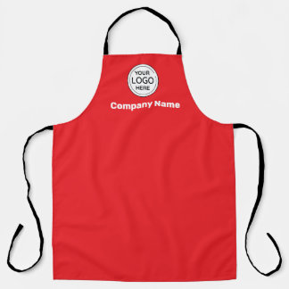 Minimalist Business Logo Apron
