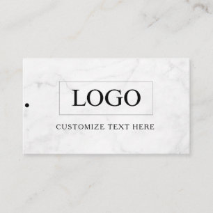 Minimalist Business Logo Clothing Label Hang Tag