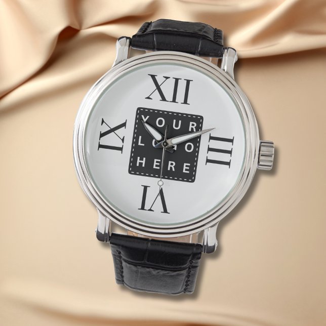 Minimalist Business Logo Company Branded Gift Watch (Creator Uploaded)