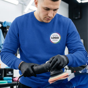 Minimalist Business Logo Custom Team Merch Sweatshirt