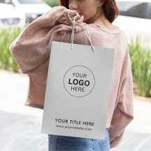 Minimalist Business Modern Gift Bag