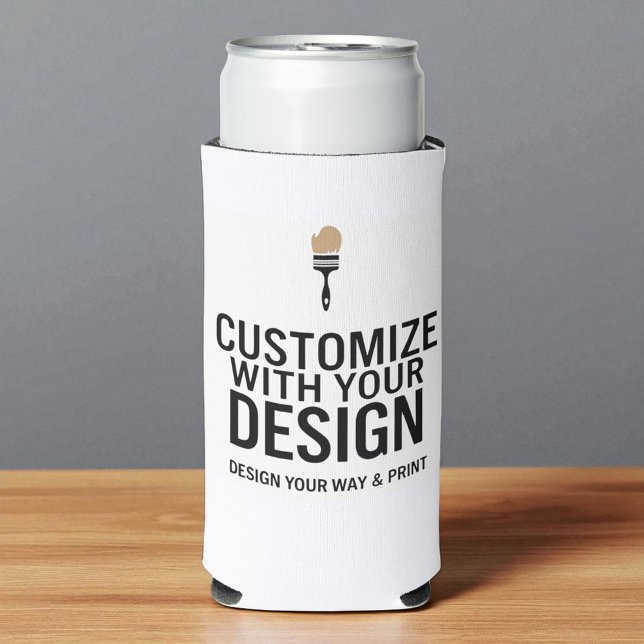 Minimalist Business Office Promotional Blank Seltzer Can Cooler (Creator Uploaded)