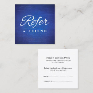 Minimalist Business Referral Card