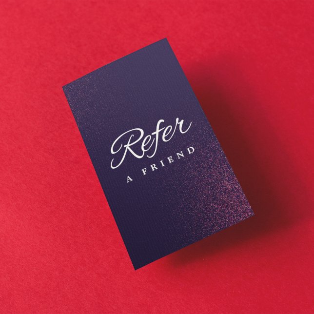 Minimalist Business Referral Card (Minimalist Business Referral Card)