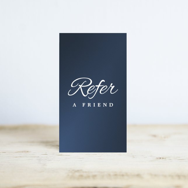 Minimalist Business Referral Card (Minimalist Business Referral Card)