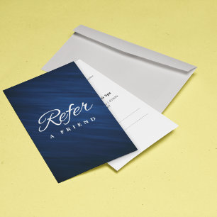 Minimalist Business Referral Card