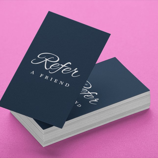 Minimalist Business Referral Card (Minimalist Business Referral Card
)
