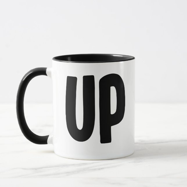 Minimalist C UP Mug – It's literally a CUP (Left)