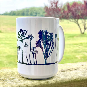 Minimalist Cactus Coffee Mug