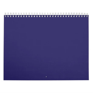 Minimalist Calendar Navy Plan with Purpose